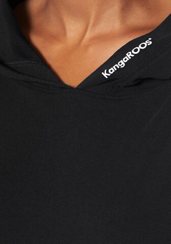 KangaROOS T-Shirt in Schwarz