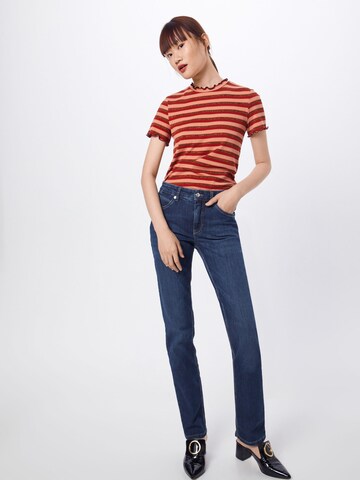 Slimfit Jeans 'MELANIE' de la MAC pe albastru