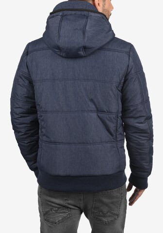 BLEND Steppjacke 'Boris Teddy' in Blau