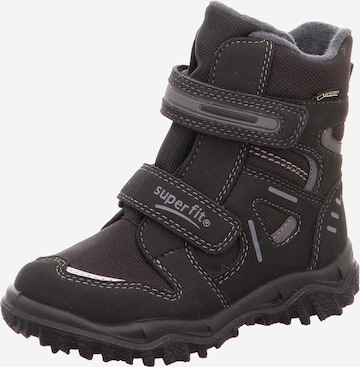 SUPERFIT - Botas de nieve 'Husky' en negro: frente