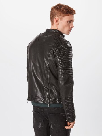 BE EDGY Between-Season Jacket 'Baker' in Black: back