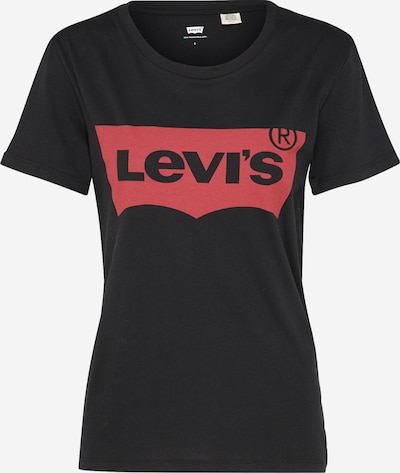 LEVI'S ® Majica 'The Perfect Tee' | rdeča / črna barva, Prikaz izdelka