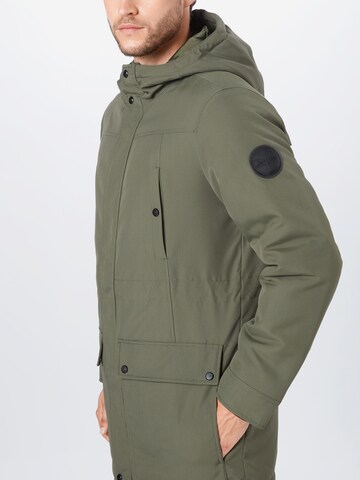 Only & Sons Regular Fit Parka in Grün