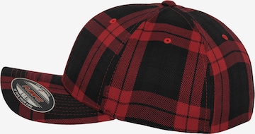 Flexfit Cap 'TARTAN PLAID' in Rot