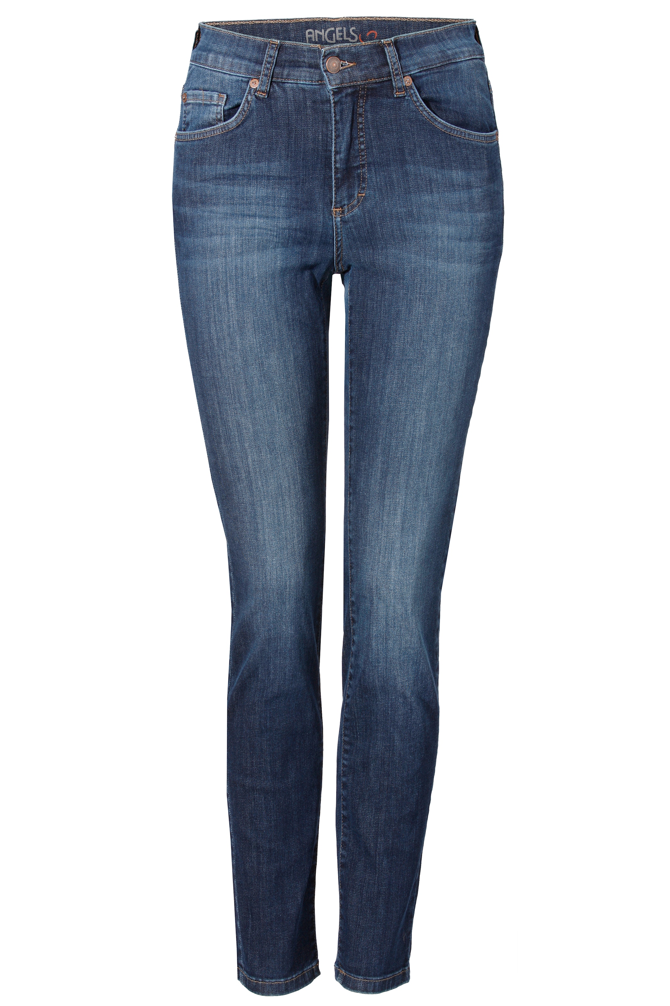 Angels Skinny Jeans in Blau: Vorderseite