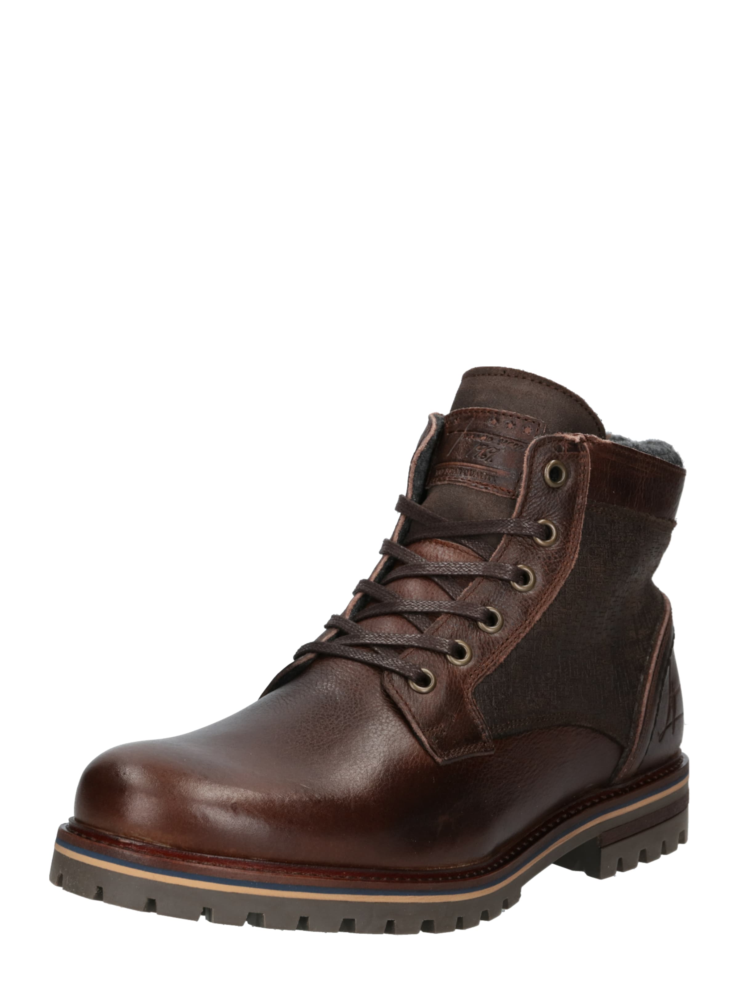 BULLBOXER - Veterlaarzen in de kleur Donkerbruin