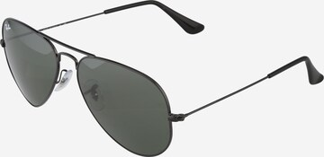 Ray-Ban Sunglasses 'Aviator' in Black: front
