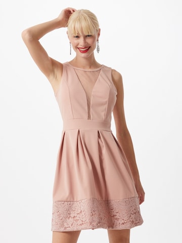 WAL G. Cocktail Dress in Pink: front