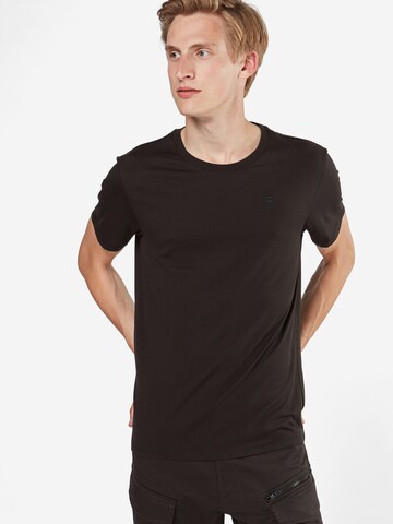 G-Star RAW Shirt in Zwart: voorkant