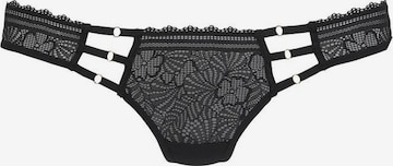 LASCANA String in Black: front