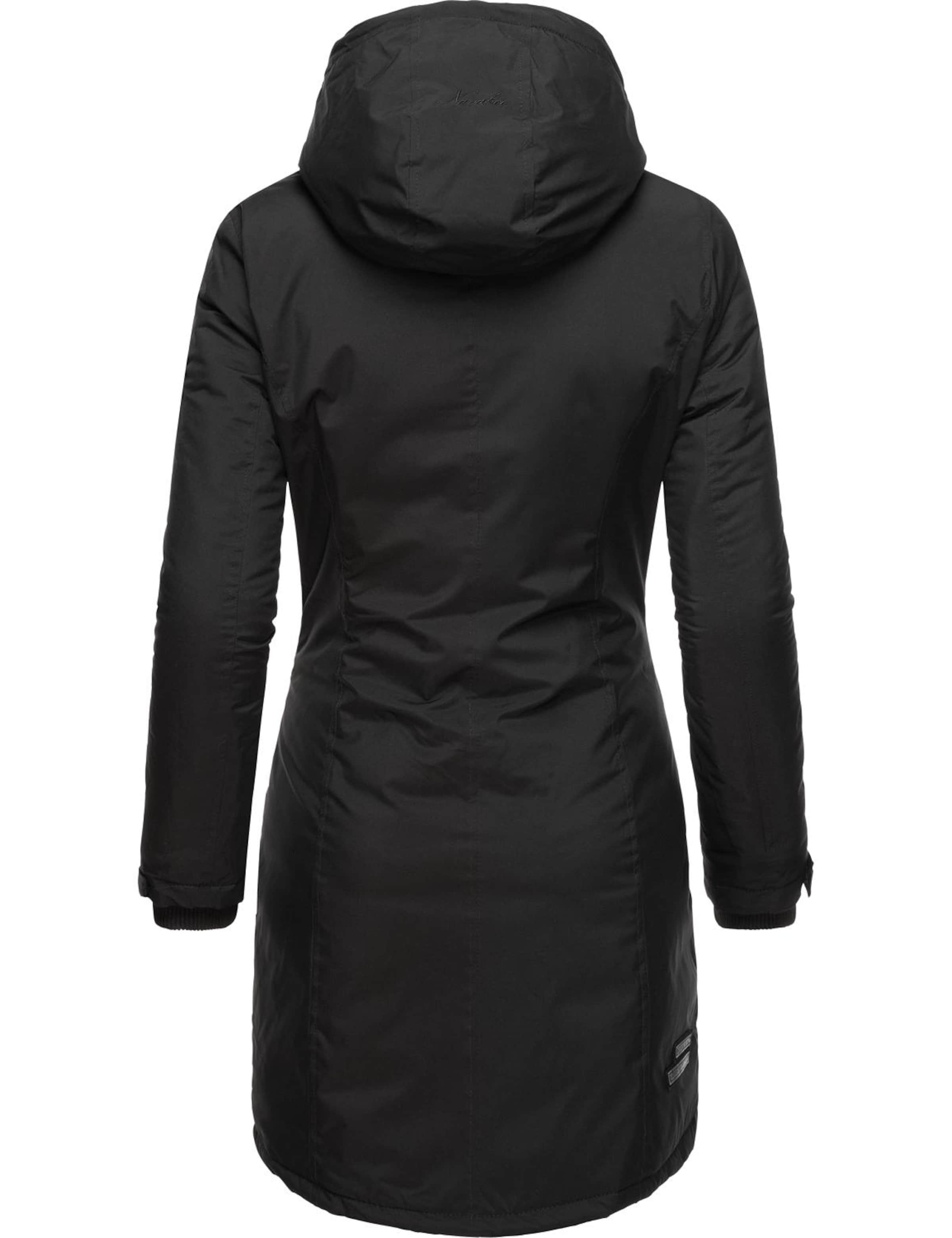 Palton de iarnă de la NAVAHOO pe negru