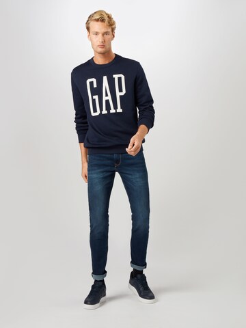 GAP Regular fit Sweatshirt in Blue