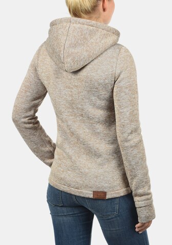 DESIRES Sweatjacke 'Thory' in Beige