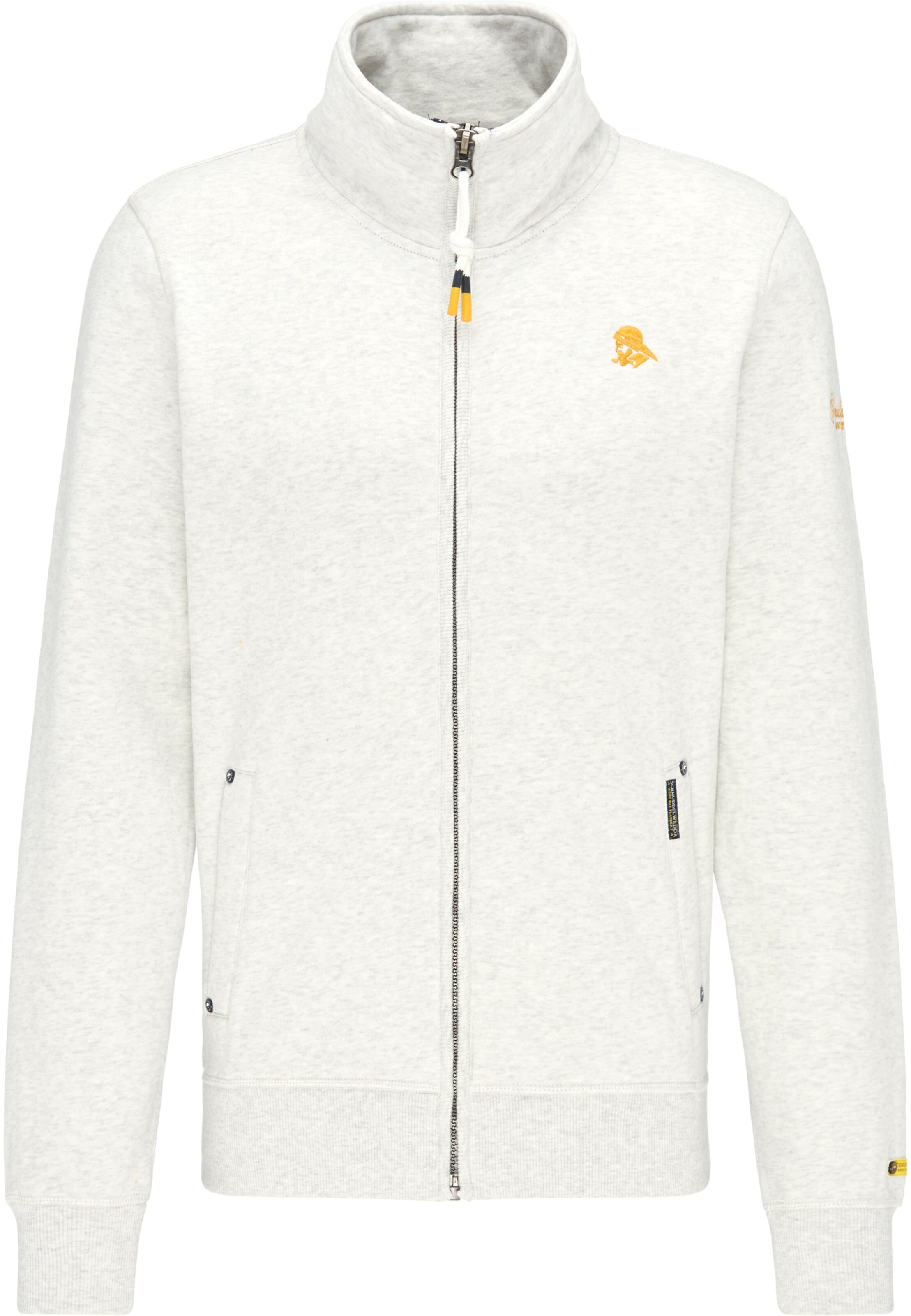 Schmuddelwedda - Sweatvest in de kleur Wit gemêleerd