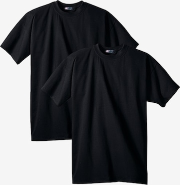 SCHIESSERPotkošulja - crna boja: prednji dio