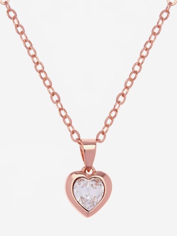 Ted Baker Łańcuszek 'HANNELA: CRYSTAL HEART PENDANT' w kolorze złoty