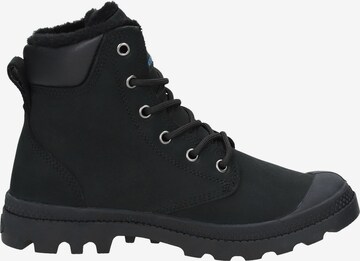 Palladium Lace-Up Boots in Black