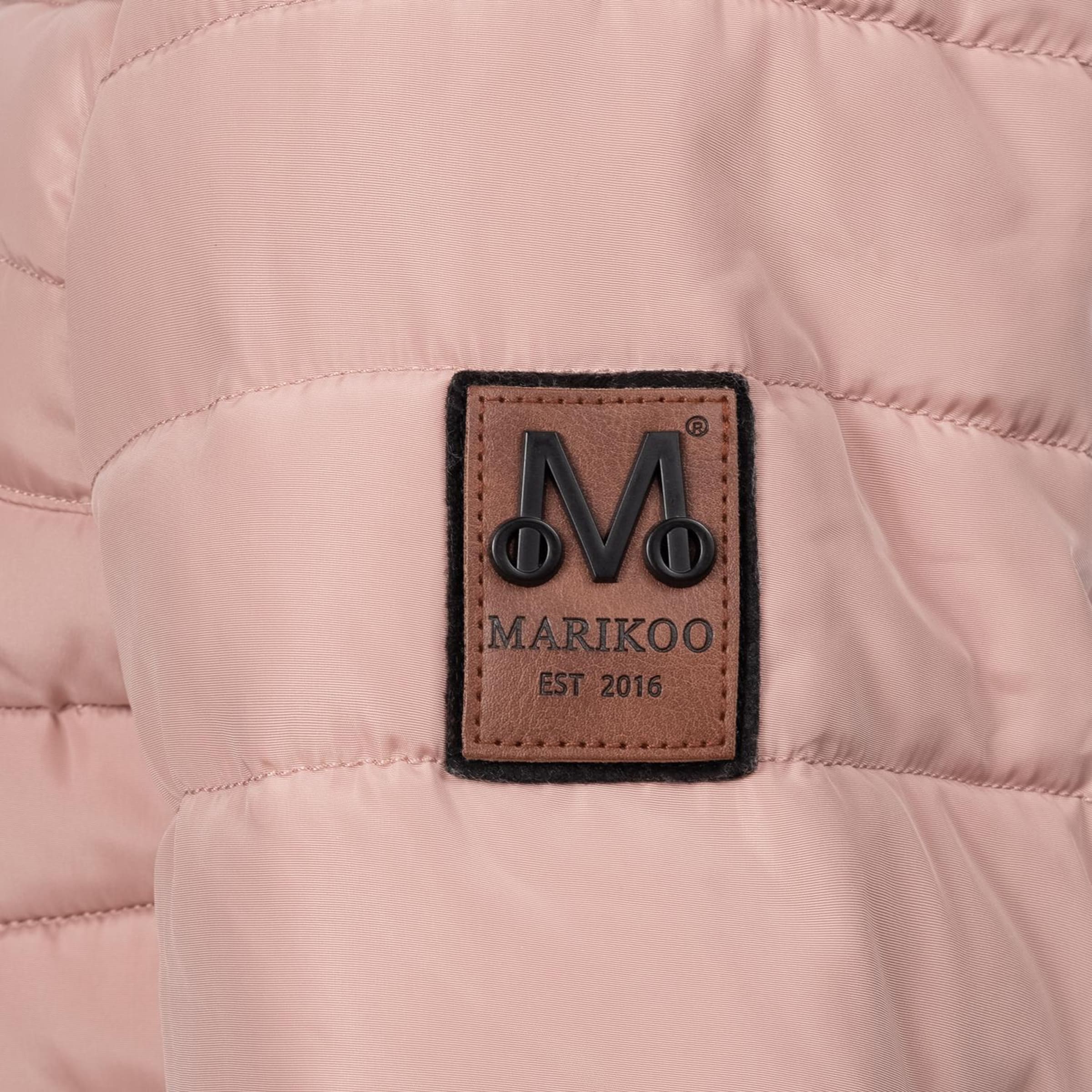 MARIKOO Winter jacket 'Amber' in Pink