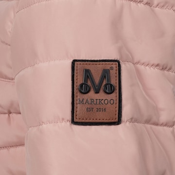 MARIKOO Winter Jacket 'Amber' in Pink