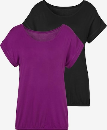 VIVANCE Shirt in Purple: front