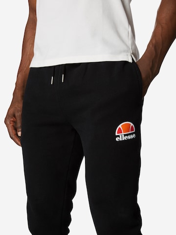 ELLESSE Tapered Sportbyxa 'Ovest' i svart