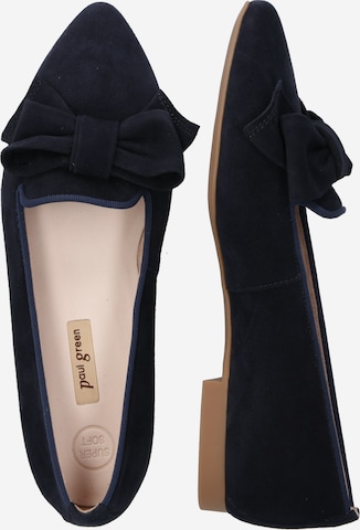 Paul Green Ballet Flats in Blue: side