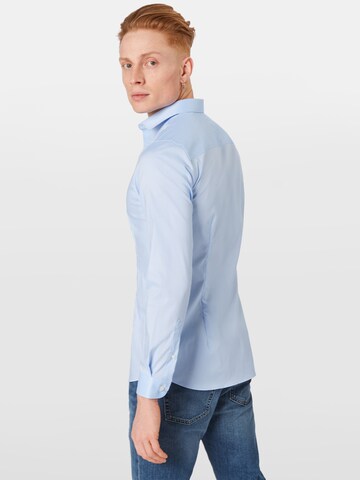 JACK & JONES Slim fit Srajca 'Parma' | modra barva