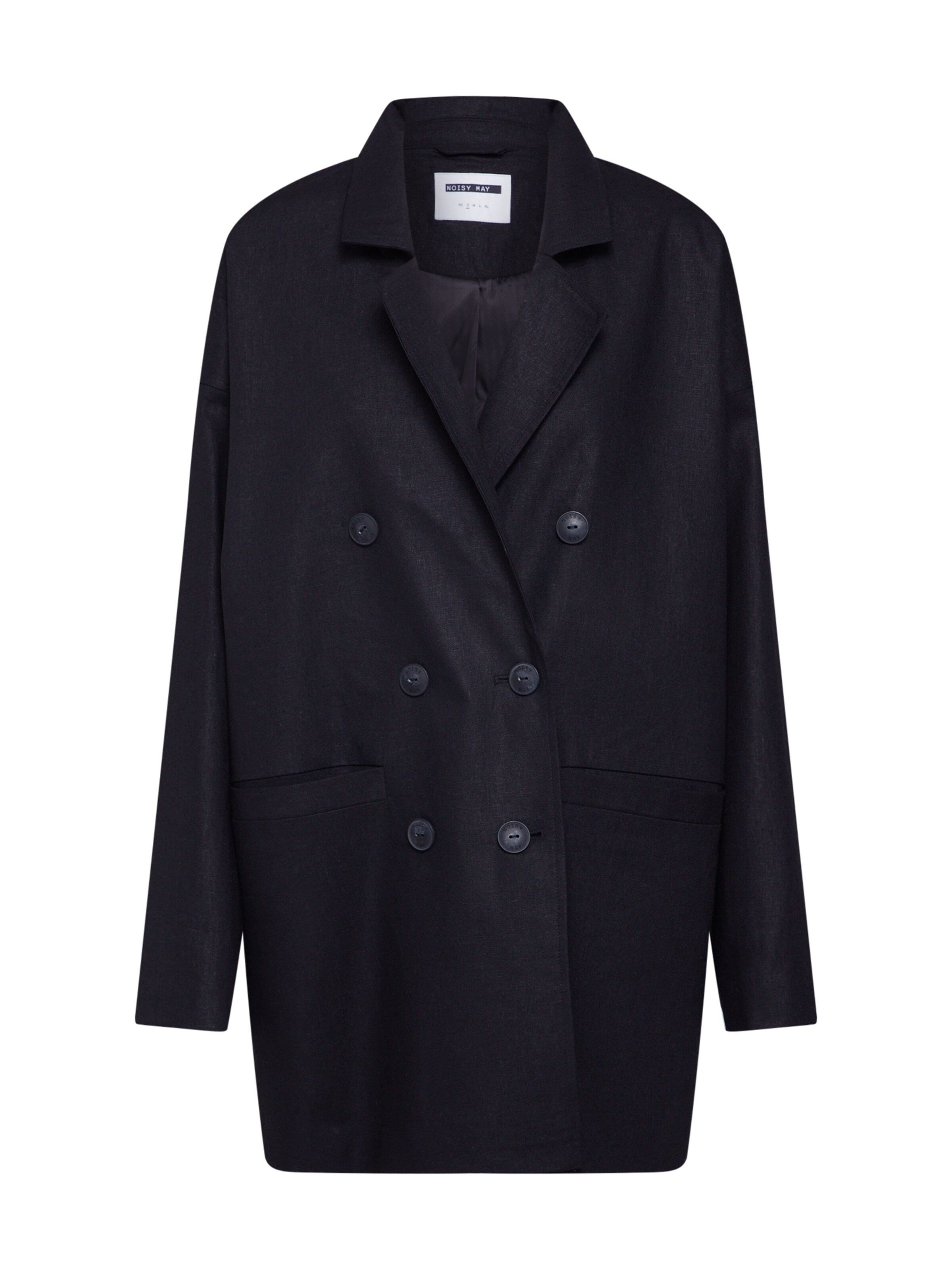 Noisy may - Blazers 'NMEATHAN 7/8 BLAZER' in de kleur Zwart