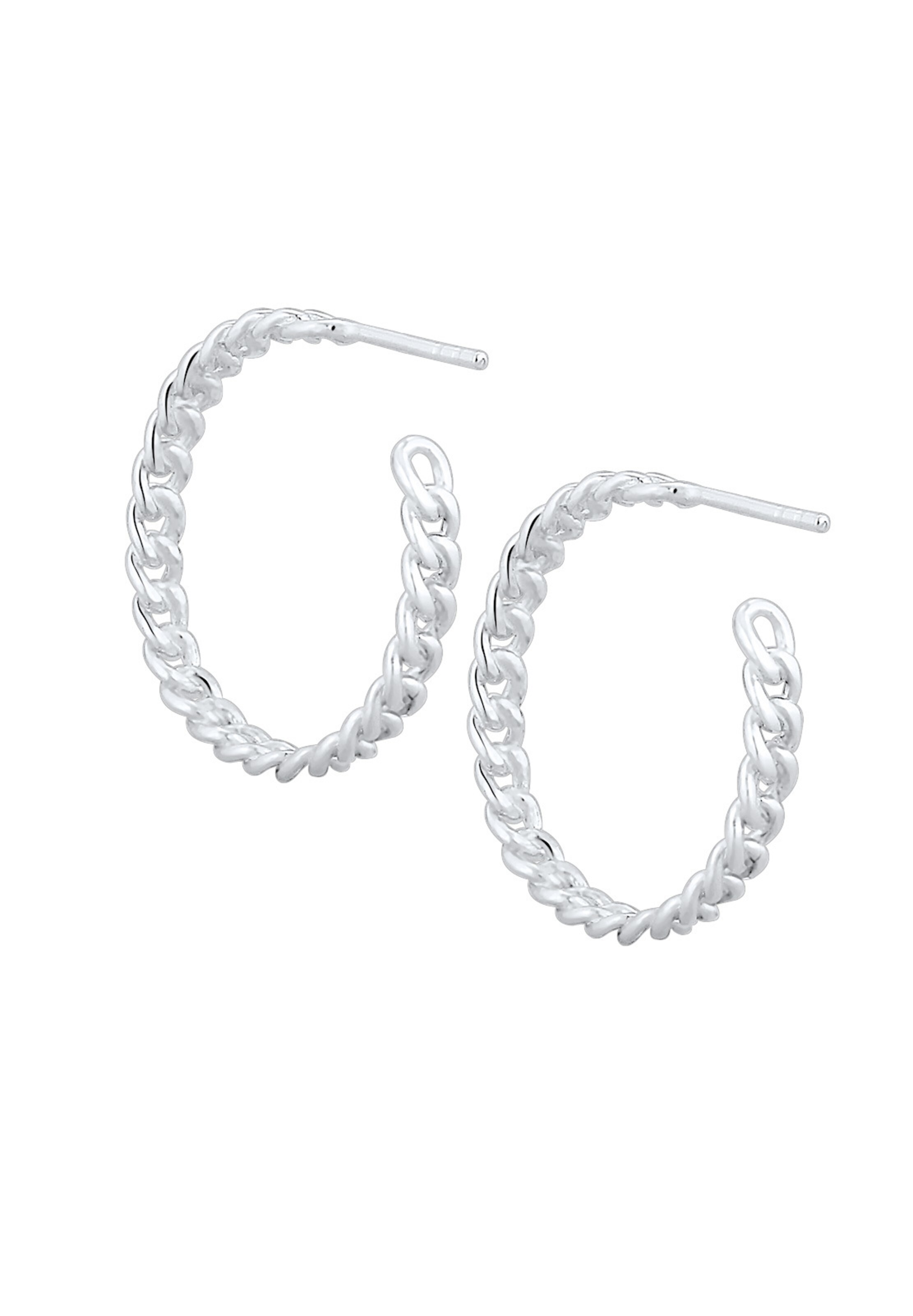 ELLI Ohrringe 'Creole' in Silber