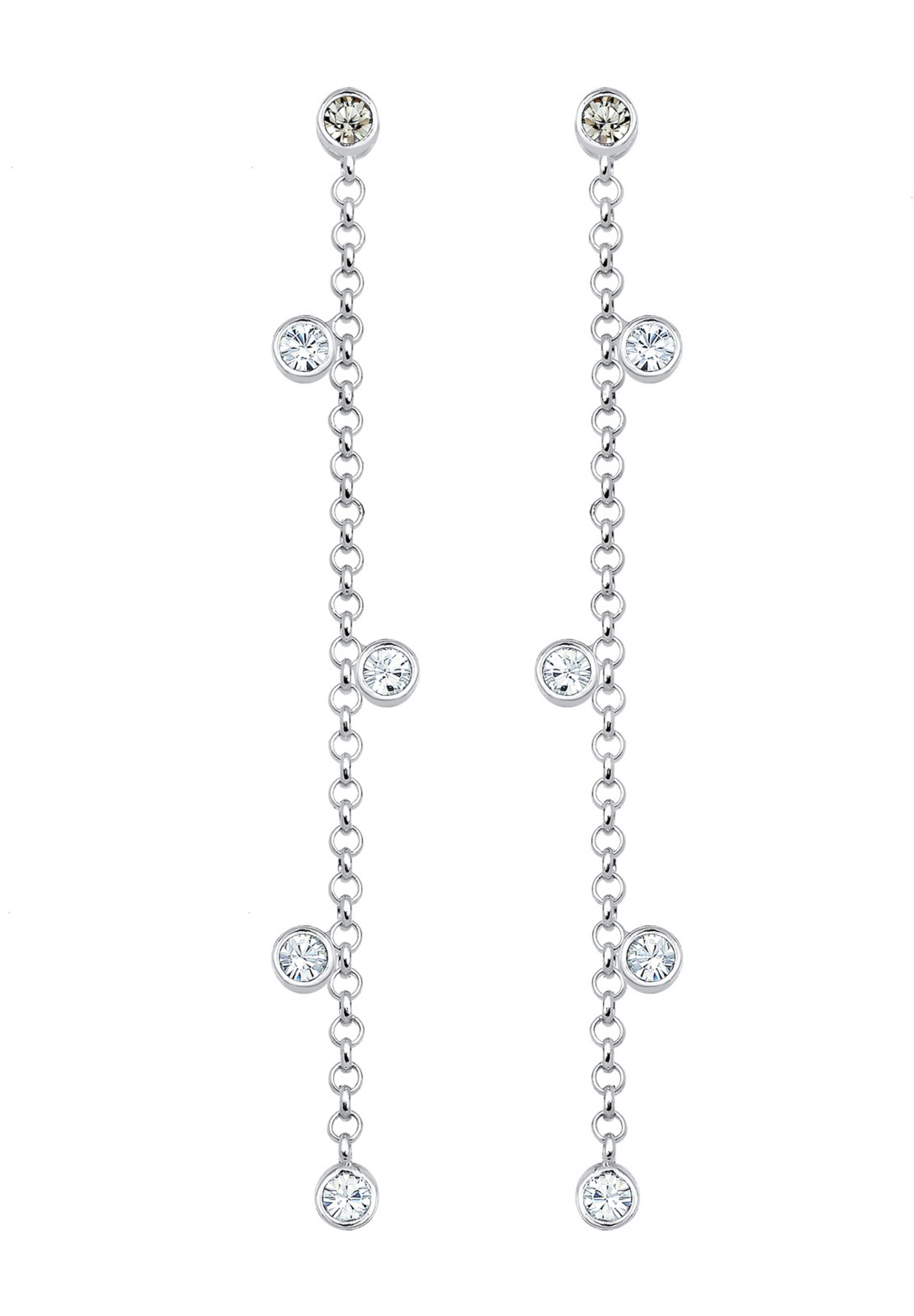 ELLI Oorbellen in Zilver: voorkant