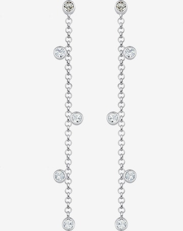 ELLI Earrings 'Kreis' in Silver: front