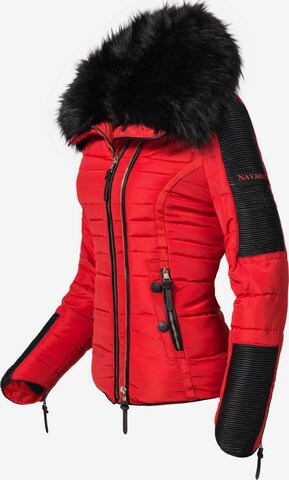 NAVAHOO Winter Jacket 'Yuki 2' in Red