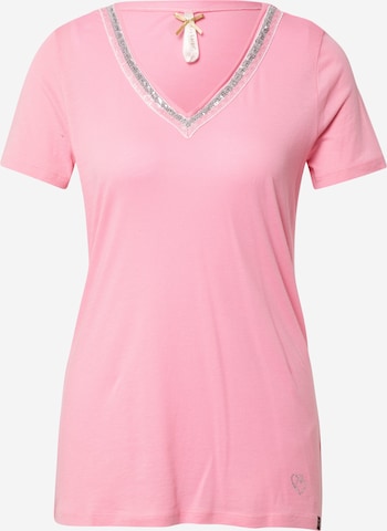 Key Largo Shirt 'MILA' in Pink: front