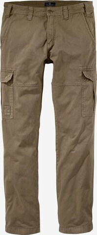 Man's World Cargo Pants in Green: front