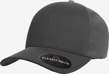 Cappello da baseball 'Delta' di Flexfit in grigio: frontale