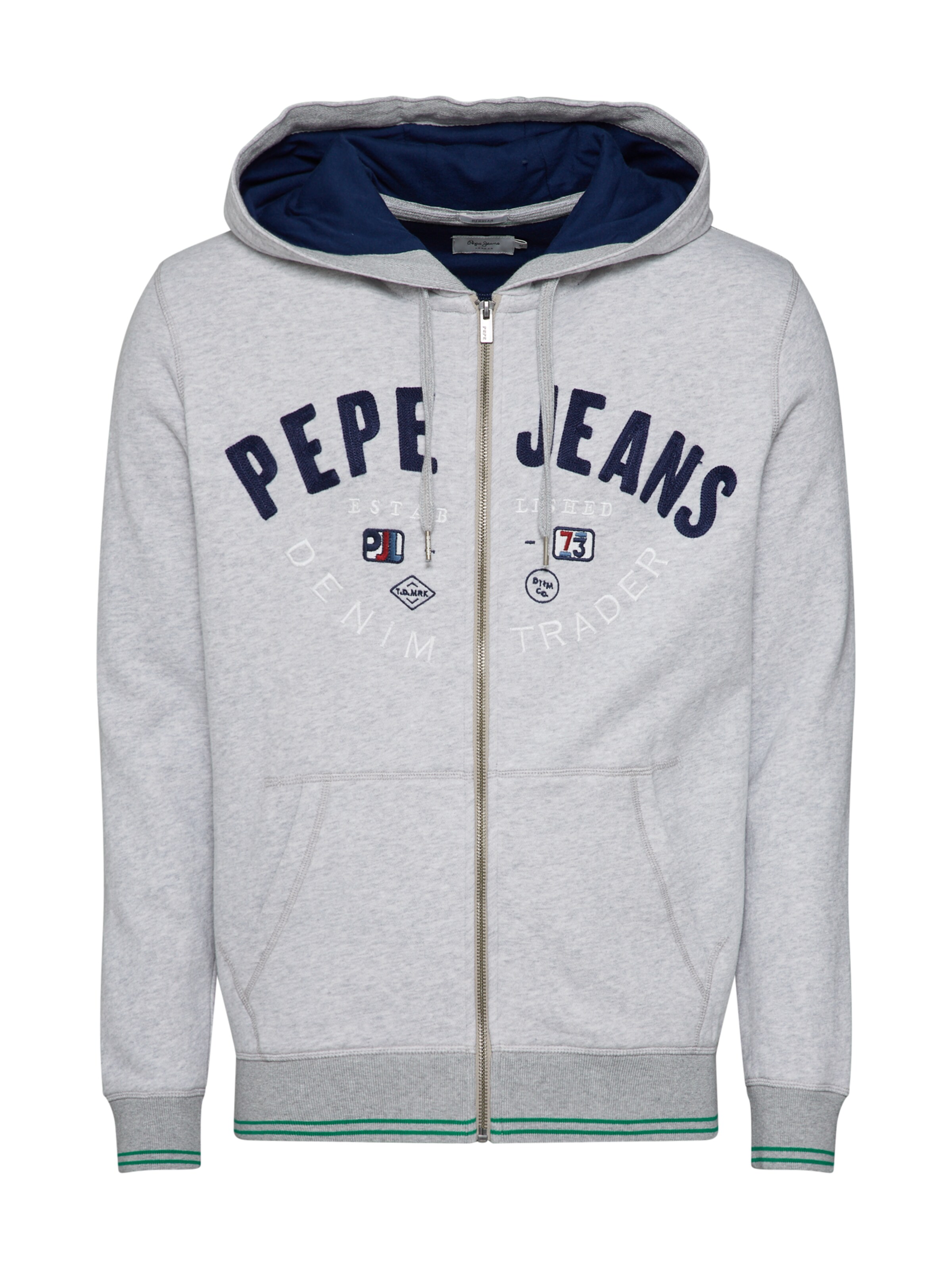 Pepe Jeans - Sweatvest 'SEALEY' in de kleur Donkerblauw