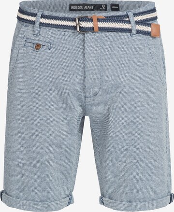 INDICODE JEANS Regular Pants 'Cuba' in Blue: front