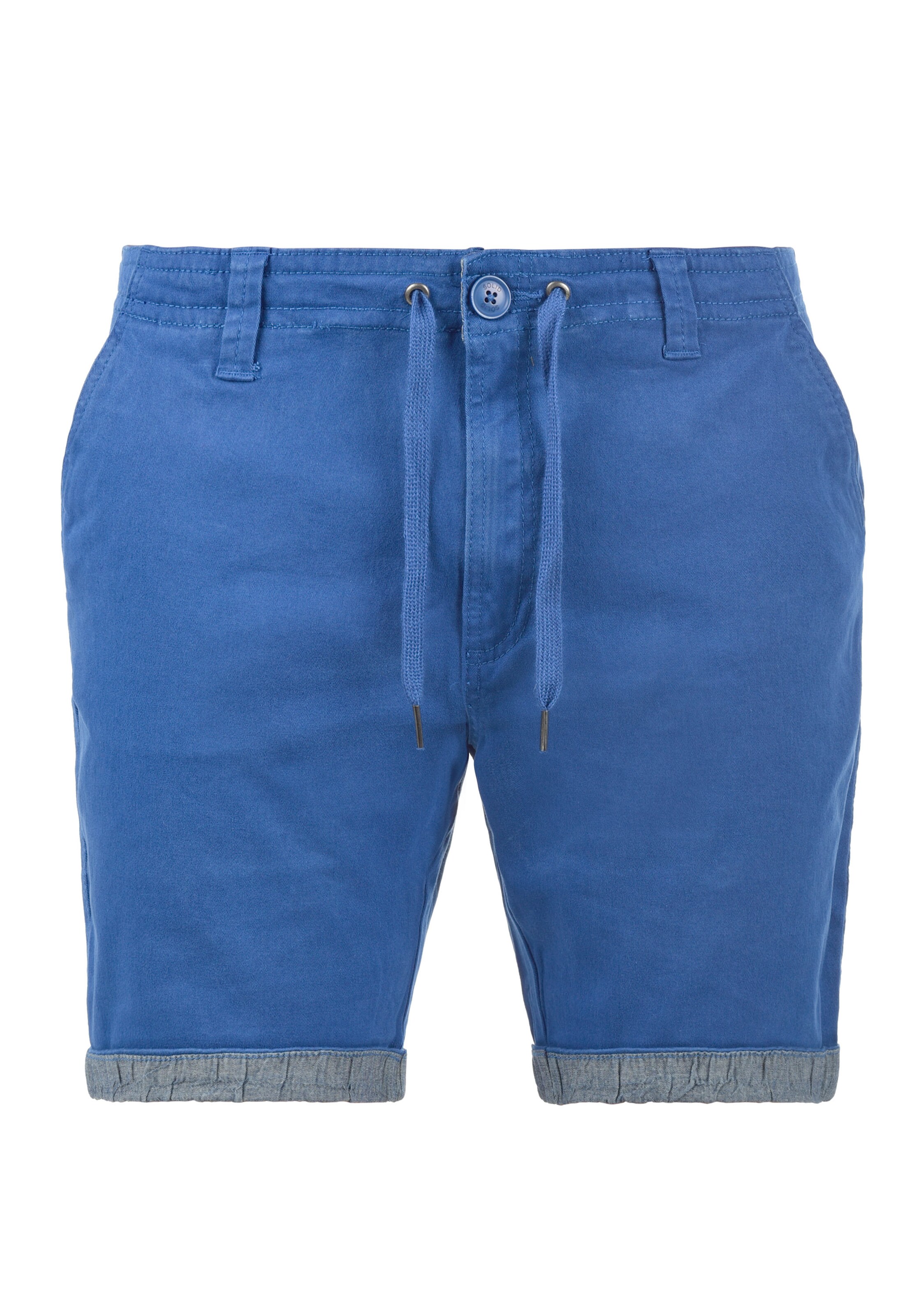 !Solid Regular Hose  'Lagoa' in Blau: Vorderseite