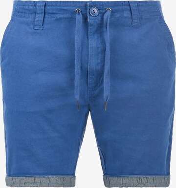 !Solid Chino Pants 'Lagoa' in Blue: front