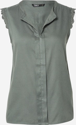 ONLY Blouse 'Kimmi' in Groen: voorkant