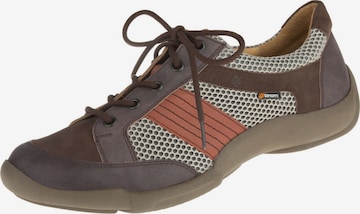 Binom Athletic Lace-Up Shoes 'Marco' in Brown: front