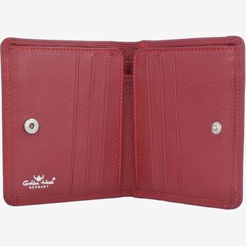 GOLDEN HEAD Wallet 'Polo' in Red