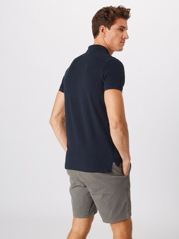 T-Shirt Superdry en bleu : derrière