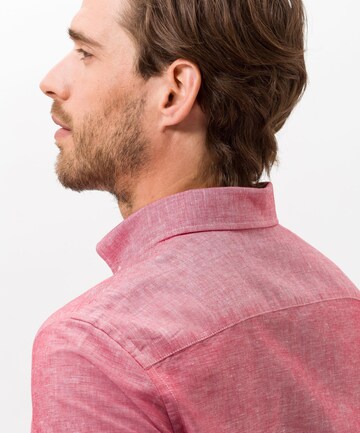 BRAX Regular Fit Hemd 'Dan' in Rot