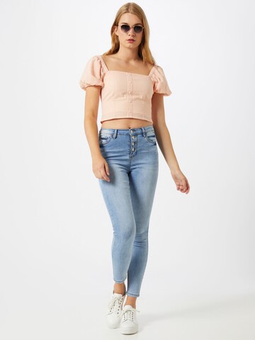 Hailys Slimfit Jeans 'Romina' in Blau