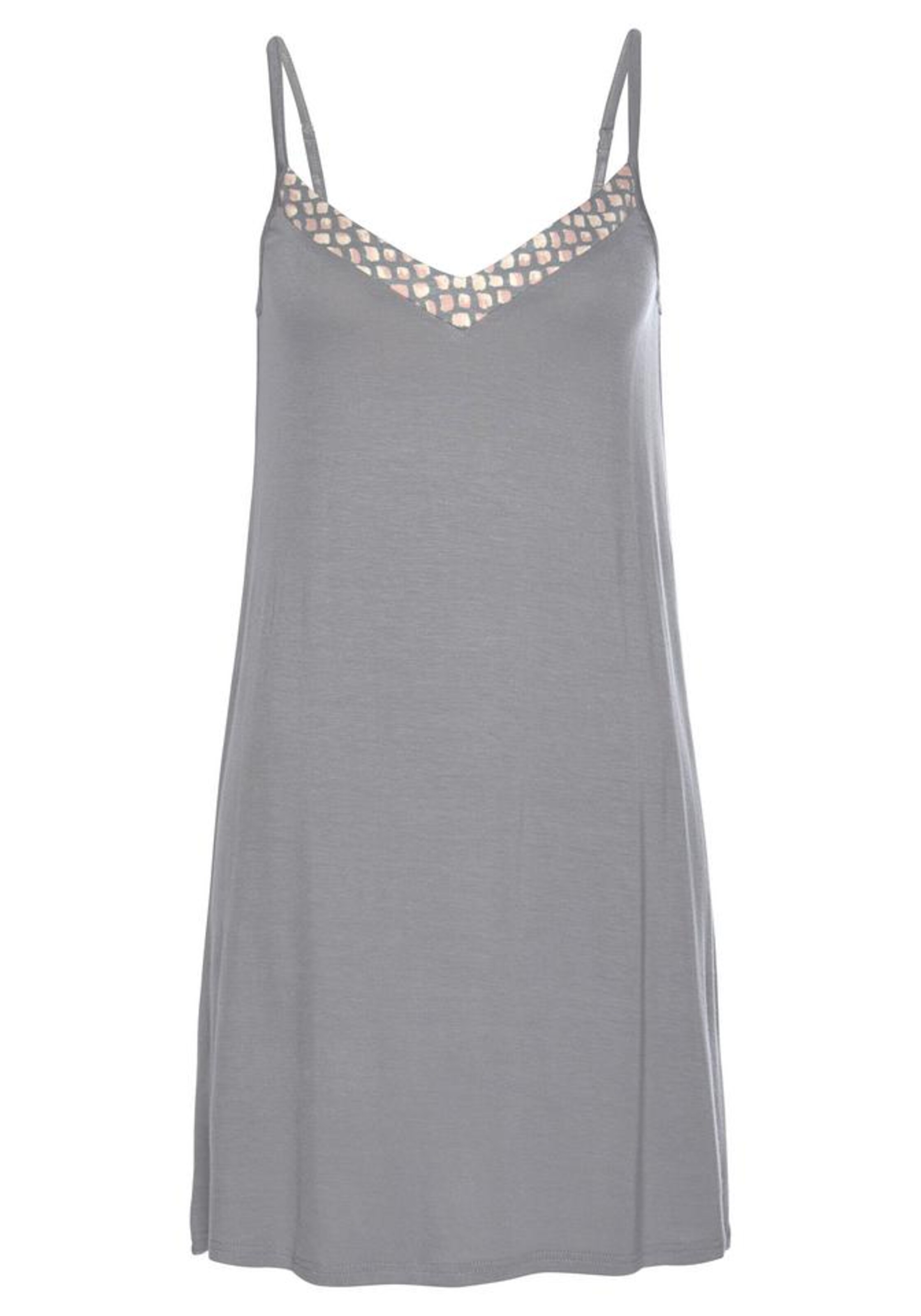 LASCANA - Negligé in grau