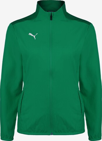 PUMA Trainingsjacke 'TeamGOAL 23 Sideline' in Grün: predná strana