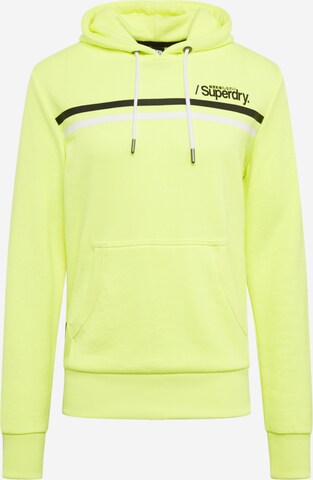 Superdry Regular Fit Sweatshirt in Gelb: predná strana