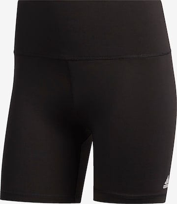 ADIDAS SPORTSWEAR Skinny Sportbroek in Zwart