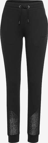 KangaROOS Trousers in Black: front